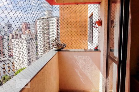 Varanda da Sala de apartamento para alugar com 3 quartos, 105m² em Vila Bastos, Santo André