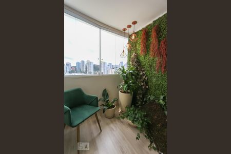 Varanda da sala de apartamento para alugar com 2 quartos, 55m² em Vila Andrade, São Paulo