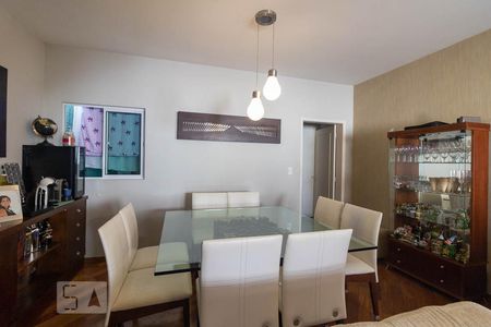 Sala de Jantar de casa de condomínio à venda com 3 quartos, 122m² em Vila Scarpelli, Santo André