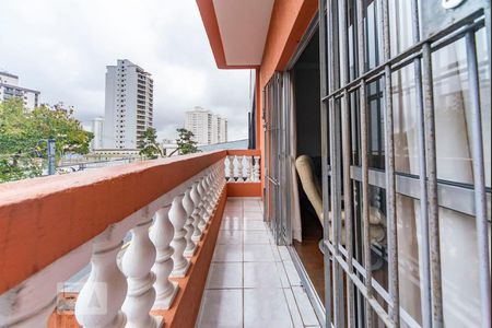 Varanda da Sala de casa à venda com 4 quartos, 200m² em Vila Valparaiso, Santo André