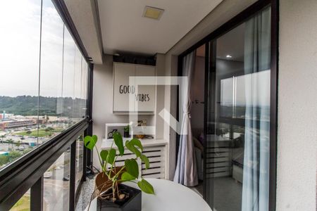 Varanda de apartamento à venda com 1 quarto, 39m² em Bethaville I, Barueri