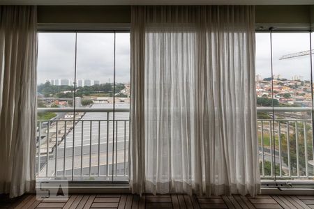 Vista Sala de apartamento para alugar com 2 quartos, 95m² em Vila Andrade, São Paulo