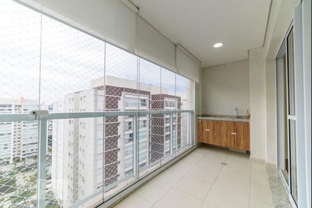 Varanda da Sala de apartamento à venda com 2 quartos, 81m² em Cerâmica, São Caetano do Sul
