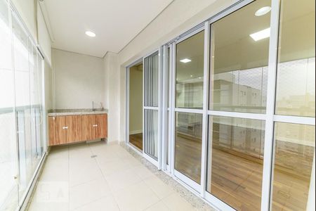 Varanda da Sala de apartamento à venda com 2 quartos, 81m² em Cerâmica, São Caetano do Sul