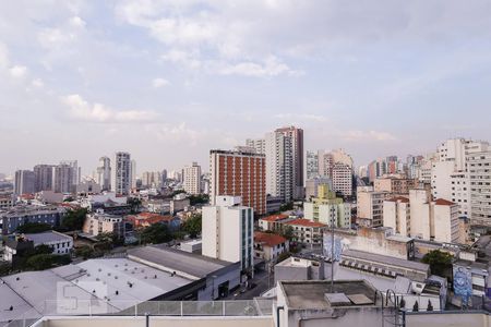 Vista Sala de apartamento à venda com 1 quarto, 55m² em Barra Funda, São Paulo