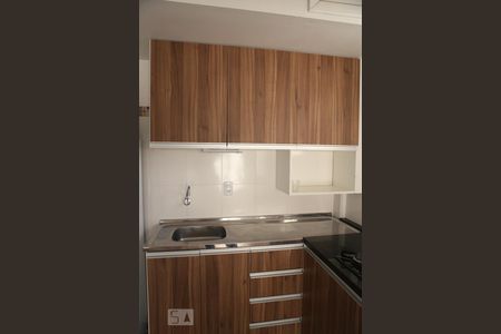 Cozinha de apartamento para alugar com 1 quarto, 20m² em Centro Histórico, Porto Alegre