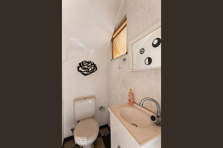 Lavabo de casa de condomínio à venda com 3 quartos, 97m² em Utinga, Santo André