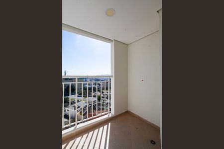 Varanda da Sala de apartamento para alugar com 2 quartos, 51m² em Vila Curuçá, Santo André