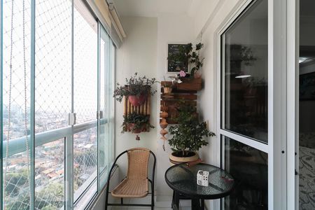 Varanda da Sala de apartamento à venda com 2 quartos, 55m² em Padroeira, Osasco