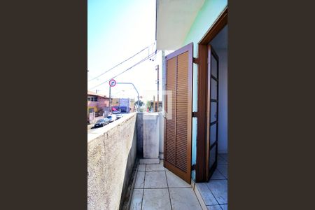 Varanda do Quarto de casa para alugar com 1 quarto, 30m² em Vila Camilópolis, Santo André