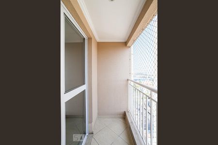 Varanda da Sala de apartamento à venda com 2 quartos, 54m² em Utinga, Santo André