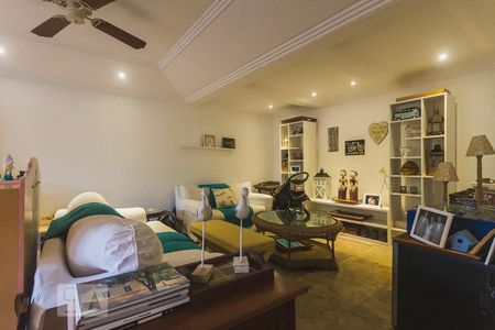Sala de casa de condomínio para alugar com 5 quartos, 600m² em Barra da Tijuca, Rio de Janeiro