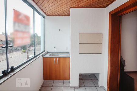 Varanda gourmet de apartamento para alugar com 3 quartos, 102m² em Jardim Itu, Porto Alegre