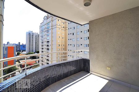 Varanda da Sala de apartamento para alugar com 2 quartos, 90m² em Jardim, Santo André