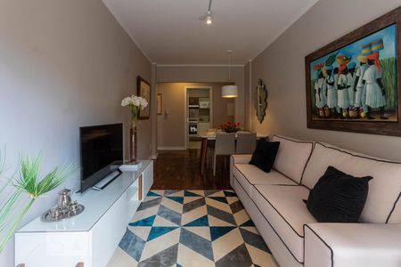 Sala de Estar de apartamento para alugar com 1 quarto, 50m² em Centro Histórico, Porto Alegre