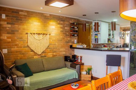 Sala de apartamento para alugar com 3 quartos, 100m² em Centro, Santo André