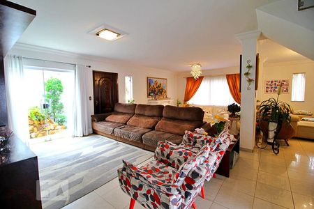 Sala de casa para alugar com 4 quartos, 400m² em Vila Homero Thon, Santo André