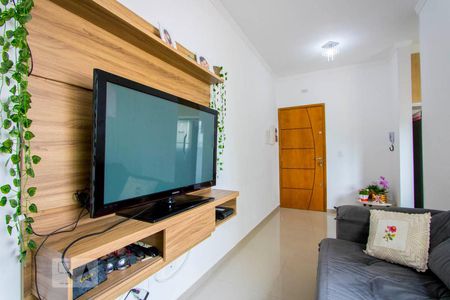 Sala de apartamento à venda com 2 quartos, 110m² em Vila Lucinda, Santo André
