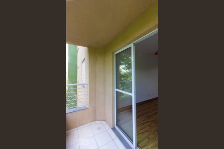 Varanda da Sala de apartamento para alugar com 2 quartos, 50m² em Parque Rincão, Cotia