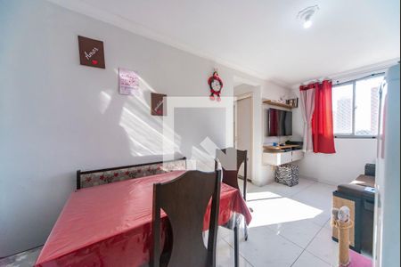 Sala de apartamento à venda com 2 quartos, 46m² em Vila Homero Thon, Santo André