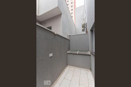 Varanda da Sala de casa à venda com 2 quartos, 112m² em Vila Curuçá, Santo André