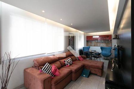 Sala de apartamento para alugar com 4 quartos, 136m² em Serra, Belo Horizonte