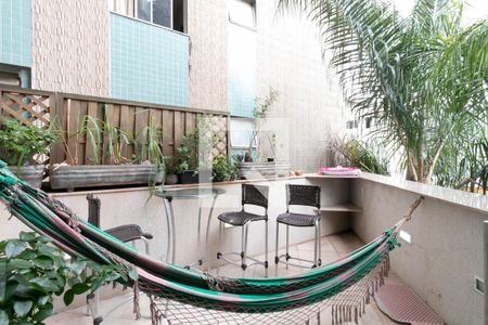 Varanda da Sala de apartamento para alugar com 4 quartos, 136m² em Serra, Belo Horizonte