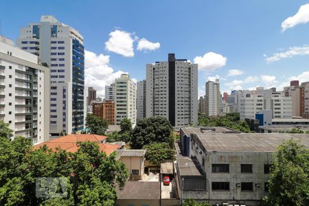 Vista da Sala de apartamento para alugar com 2 quartos, 80m² em Funcionários, Belo Horizonte