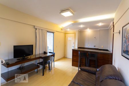 Sala/Cozinha de apartamento para alugar com 1 quarto, 49m² em Funcionários, Belo Horizonte