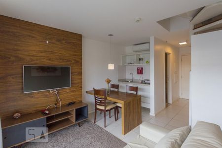 Sala de apartamento para alugar com 1 quarto, 60m² em Quadra 2, Brasília