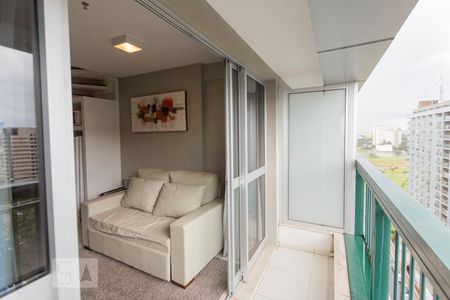 Varanda Sala de apartamento para alugar com 1 quarto, 60m² em Quadra 2, Brasília