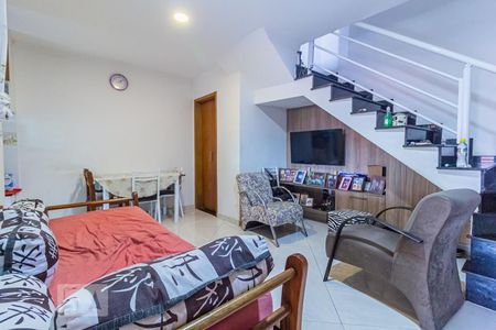 Sala de casa à venda com 2 quartos, 80m² em Vila Alto de Santo Andre, Santo André