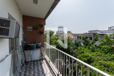 Varanda  de apartamento para alugar com 1 quarto, 42m² em Benfica, Rio de Janeiro