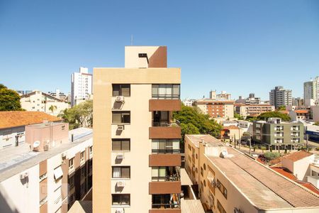 Vista de kitnet/studio para alugar com 1 quarto, 45m² em Petrópolis, Porto Alegre