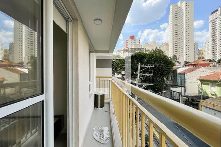 Varanda Sala de apartamento para alugar com 1 quarto, 31m² em Pinheiros, São Paulo