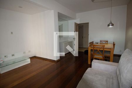 Sala de apartamento para alugar com 3 quartos, 130m² em Humaitá, Rio de Janeiro