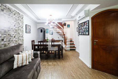 Sala de casa à venda com 4 quartos, 260m² em Vila Tibiriçá, Santo André