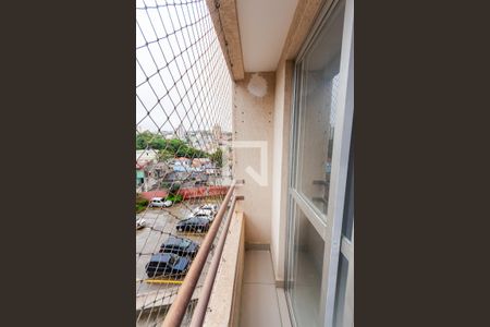 Varanda da Sala de apartamento para alugar com 2 quartos, 55m² em Vila Francisco Matarazzo, Santo André