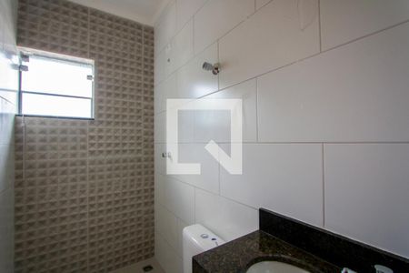 Banheiro de kitnet/studio para alugar com 1 quarto, 40m² em Jardim Bom Pastor, Santo André