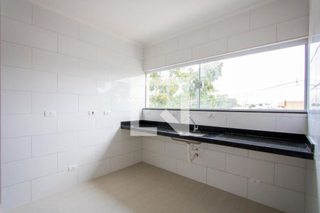 Sala/Cozinha de kitnet/studio para alugar com 1 quarto, 40m² em Jardim Bom Pastor, Santo André
