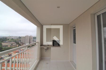 Varanda gourmet de apartamento para alugar com 3 quartos, 87m² em Jardim São Caetano, São Caetano do Sul