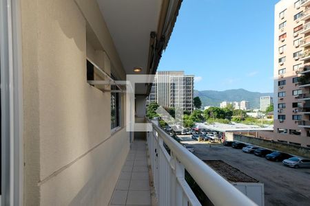 Varanda da Sala de apartamento à venda com 2 quartos, 67m² em São Cristóvão, Rio de Janeiro