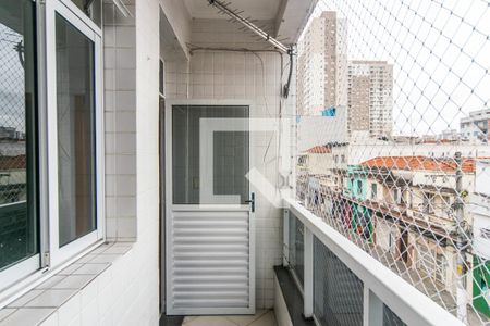 Varanda / Área de serviço de apartamento para alugar com 1 quarto, 38m² em Brás, São Paulo