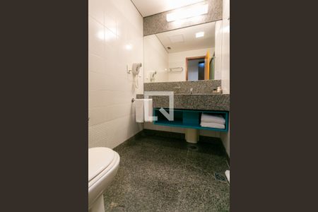 Banheiro de apartamento para alugar com 1 quarto, 27m² em Serra, Belo Horizonte