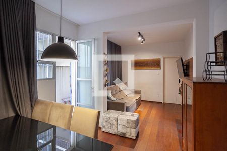 Sala de apartamento para alugar com 3 quartos, 110m² em Buritis, Belo Horizonte