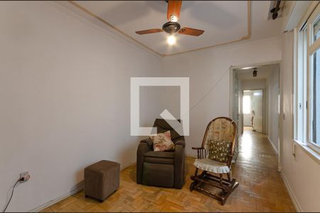 Sala de TV de apartamento à venda com 3 quartos, 125m² em Centro Histórico, Porto Alegre