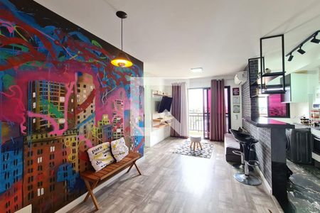Sala de apartamento para alugar com 2 quartos, 68m² em Del Castilho, Rio de Janeiro
