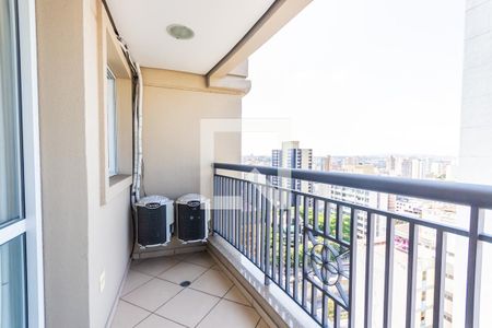 Varanda da Sala de apartamento para alugar com 3 quartos, 98m² em Centro, Santo André