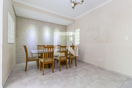 Sala de Jantar de casa à venda com 3 quartos, 215m² em Parque Oratório, Santo André