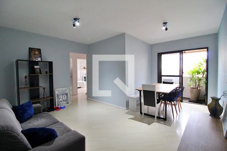 Sala de apartamento para alugar com 3 quartos, 80m² em Vila Apiai, Santo André